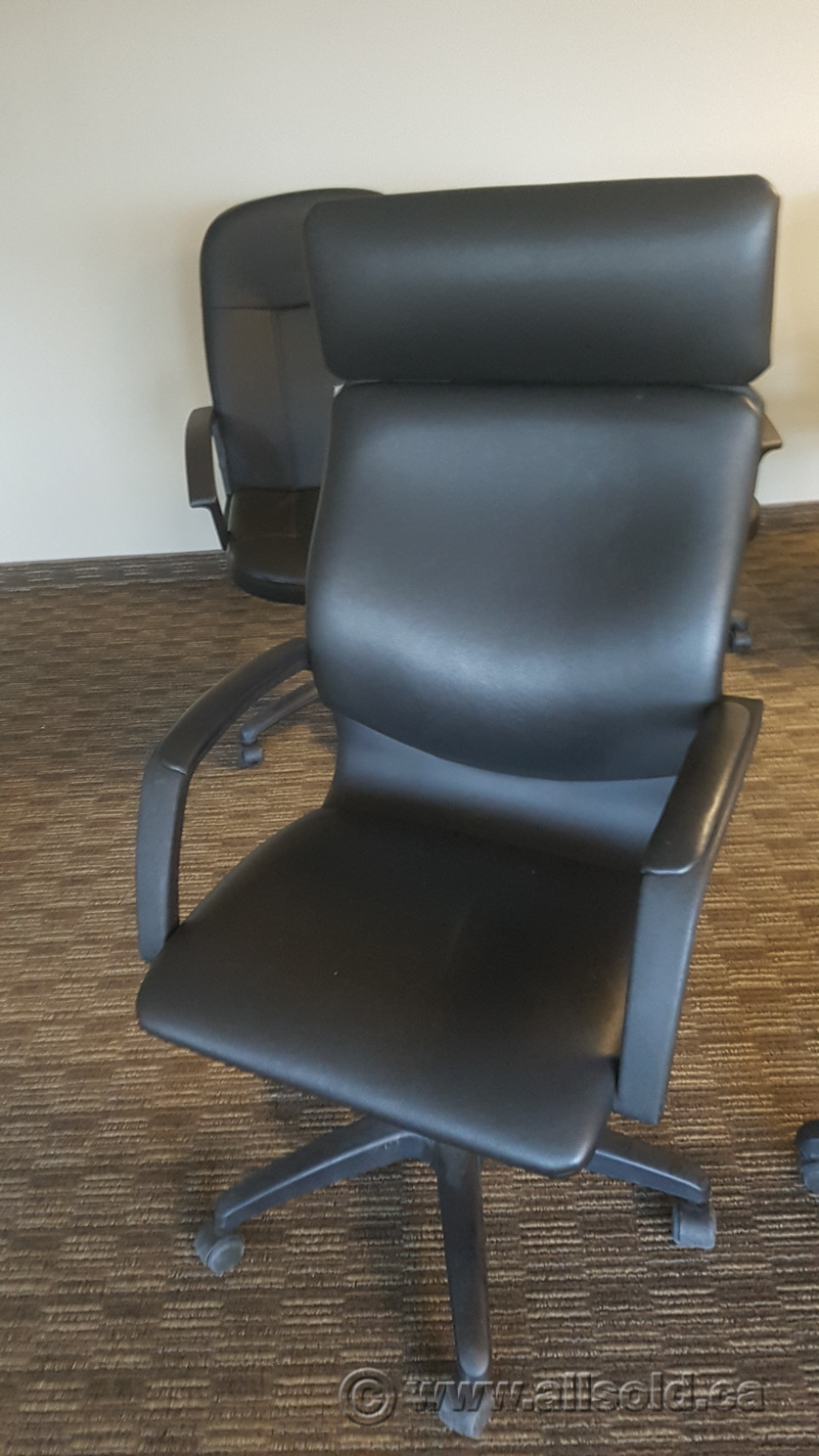 IKEA ARAS High Back Adjustable Meeting Chair with Fixed Arms Allsold